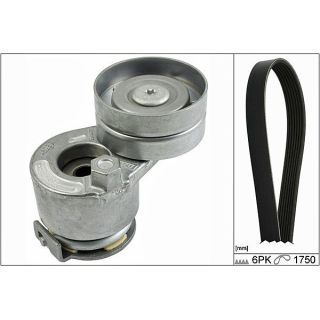 V formos rumbuotas diržas, komplektas HEPU 20-1768