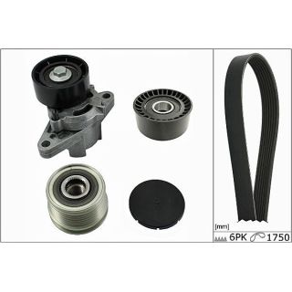 V formos rumbuotas diržas, komplektas HEPU 20-1769