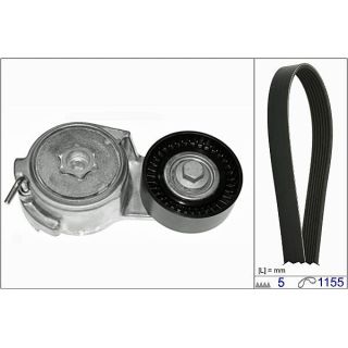 V formos rumbuotas diržas, komplektas HEPU 20-1806