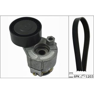 V formos rumbuotas diržas, komplektas HEPU 20-1845