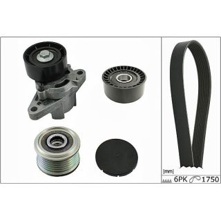 V formos rumbuotas diržas, komplektas HEPU 20-1867