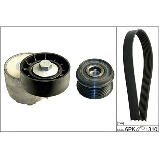 V formos rumbuotas diržas, komplektas HEPU 20-1904