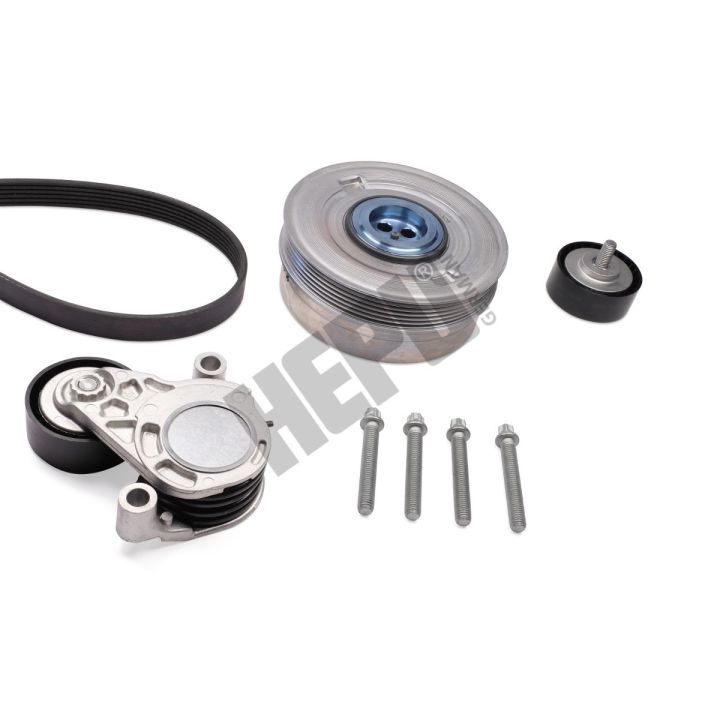 V formos rumbuotas diržas, komplektas HEPU 20-2175