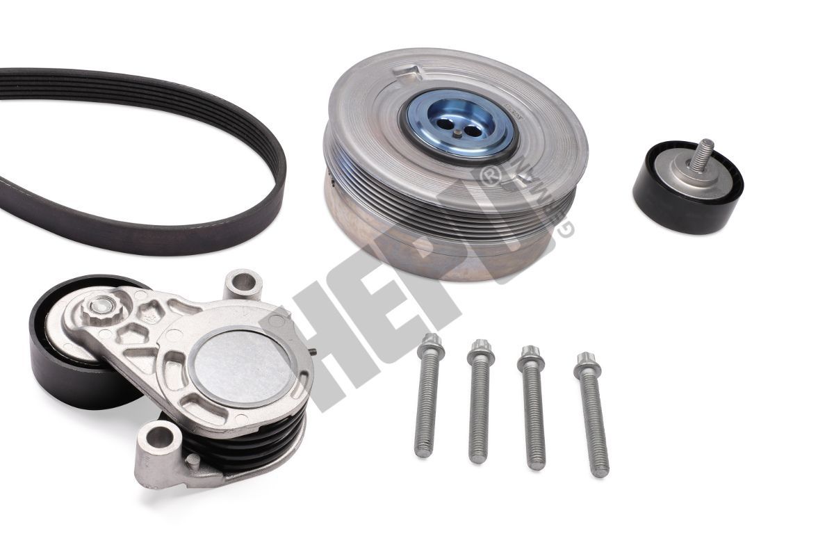 V formos rumbuotas diržas, komplektas HEPU 20-2175