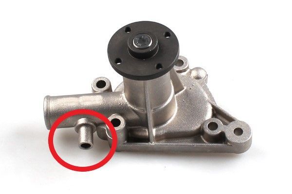 Vandens siurblys, variklio aušinimas HEPU P080