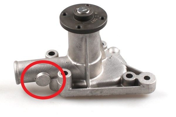 Vandens siurblys, variklio aušinimas HEPU P1022