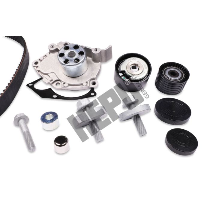 Vandens siurblio ir paskirstymo diržo komplektas HEPU PK09550S