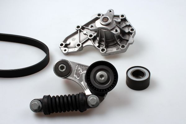 Vandens siurblys + V formos rumbuotas diržas, komplektas HEPU PK00541