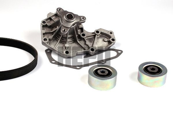 Vandens siurblys + V formos rumbuotas diržas, komplektas HEPU PK00548