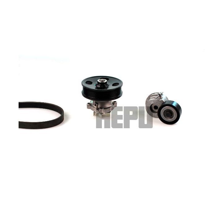 Vandens siurblys + V formos rumbuotas diržas, komplektas HEPU PK03230