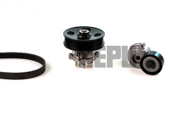 Vandens siurblys + V formos rumbuotas diržas, komplektas HEPU PK03231