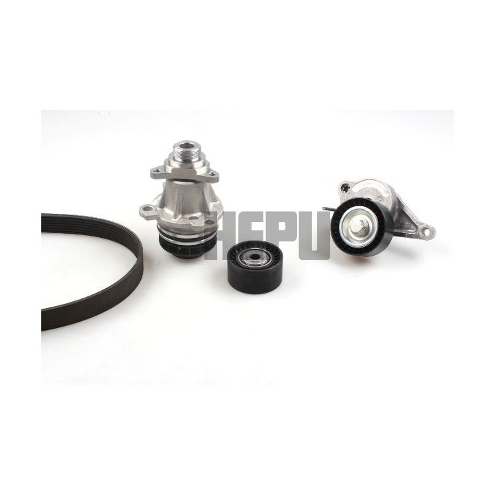 Vandens siurblys + V formos rumbuotas diržas, komplektas HEPU PK09070