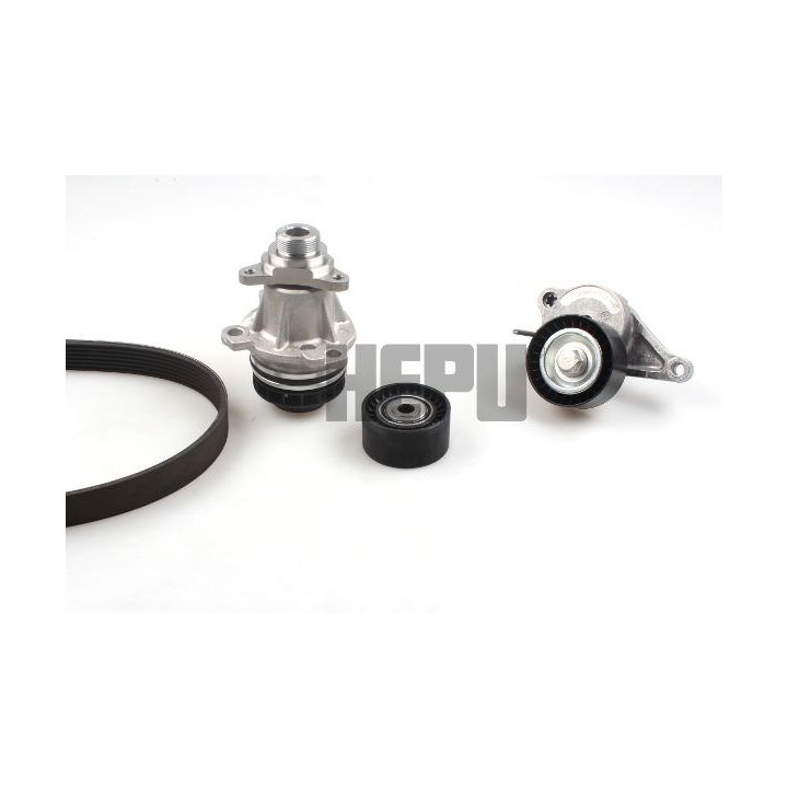 Vandens siurblys + V formos rumbuotas diržas, komplektas HEPU PK09071