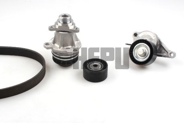 Vandens siurblys + V formos rumbuotas diržas, komplektas HEPU PK09071