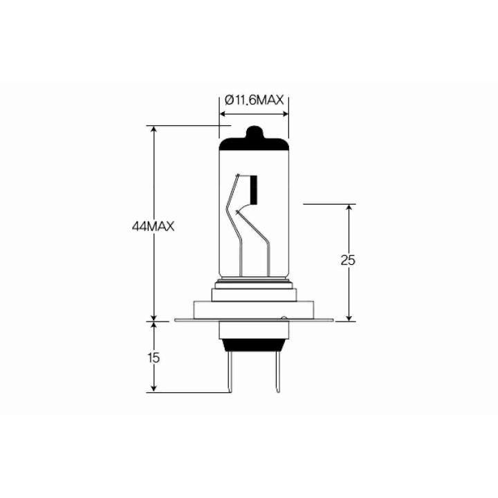 Lemputė, dieną naudojamas žibintas VEMO V99-84-0002