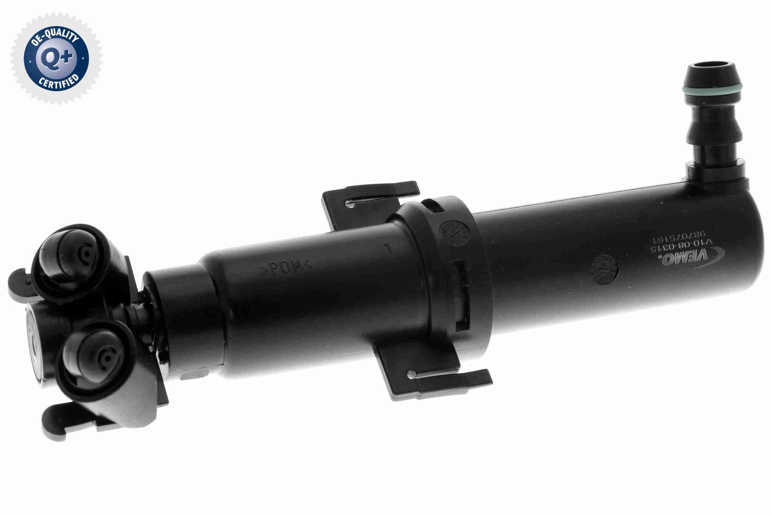 Plovimo skysčio purkštukas, priekinių žibintų plovimas VEMO V10-08-0315