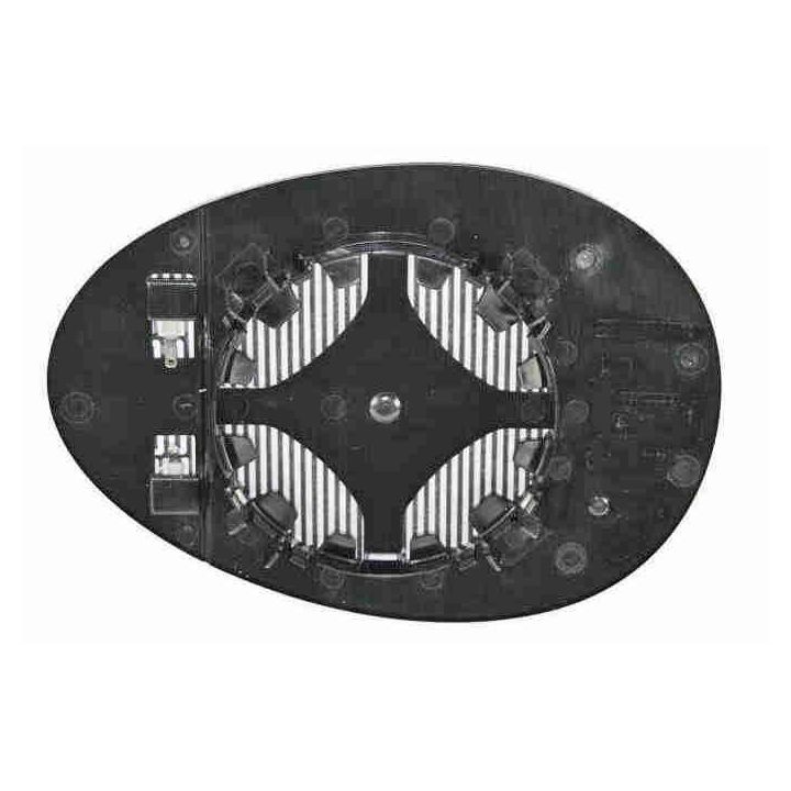 Veidrodėlio stiklas, išorinis veidrodėlis VEMO V20-69-0026