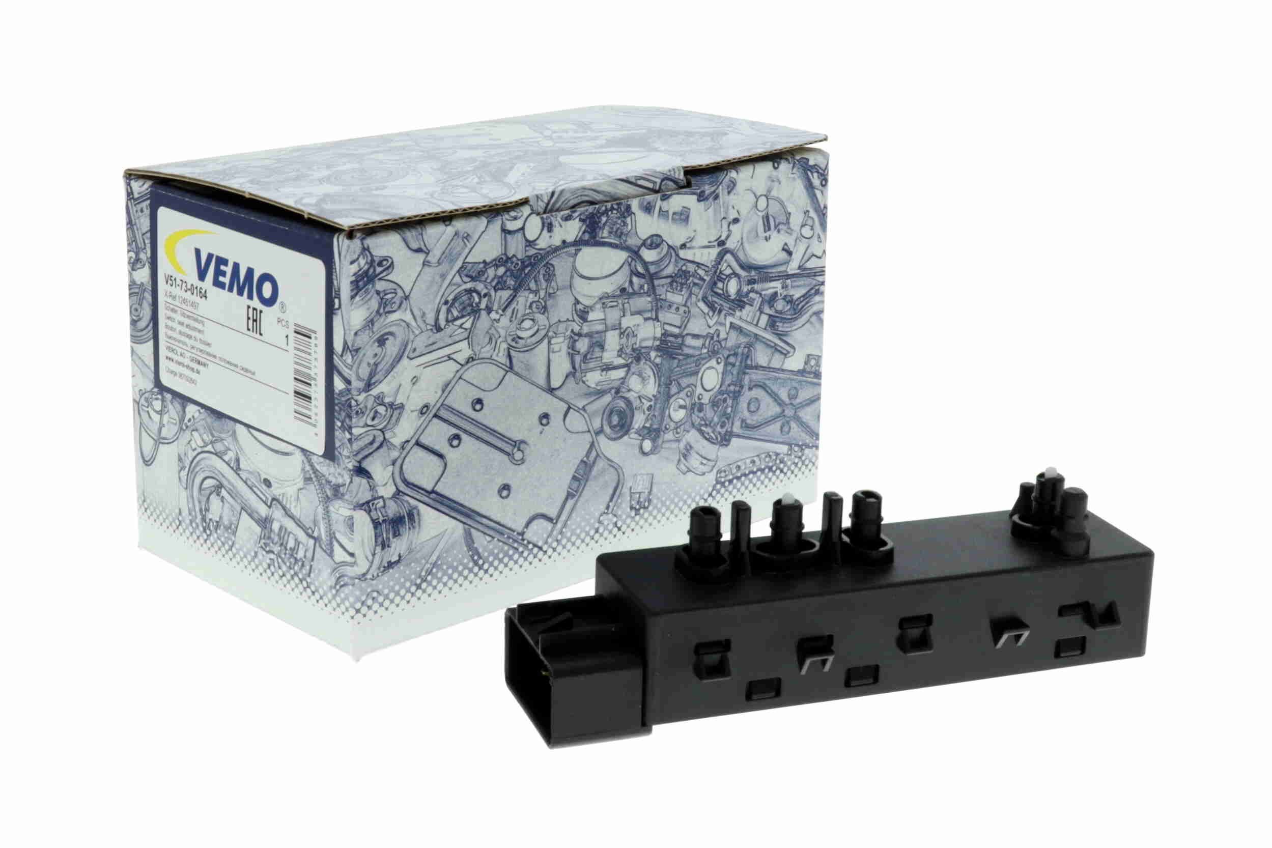 Jungiklis, sėdynės reguliavimas VEMO V51-73-0164