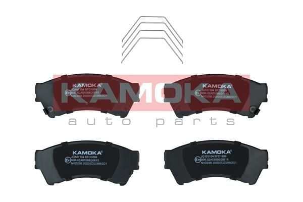 Stabdžių trinkelių rinkinys, diskinis stabdys KAMOKA JQ101104