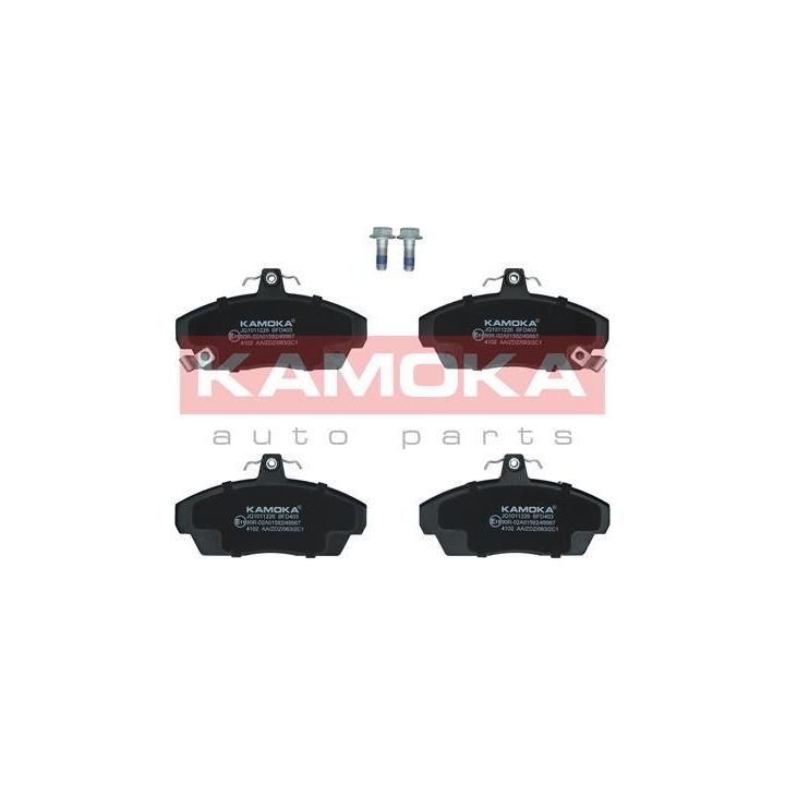 Stabdžių trinkelių rinkinys, diskinis stabdys KAMOKA JQ1011226