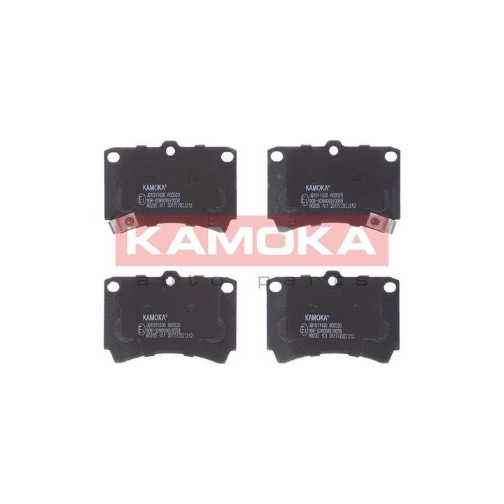 Stabdžių trinkelių rinkinys, diskinis stabdys KAMOKA JQ1011430