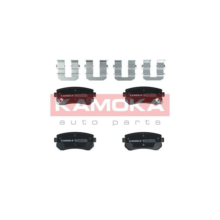 Stabdžių trinkelių rinkinys, diskinis stabdys KAMOKA JQ101146