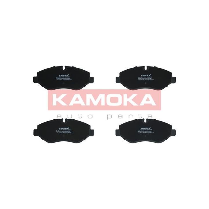 Stabdžių trinkelių rinkinys, diskinis stabdys KAMOKA JQ101156