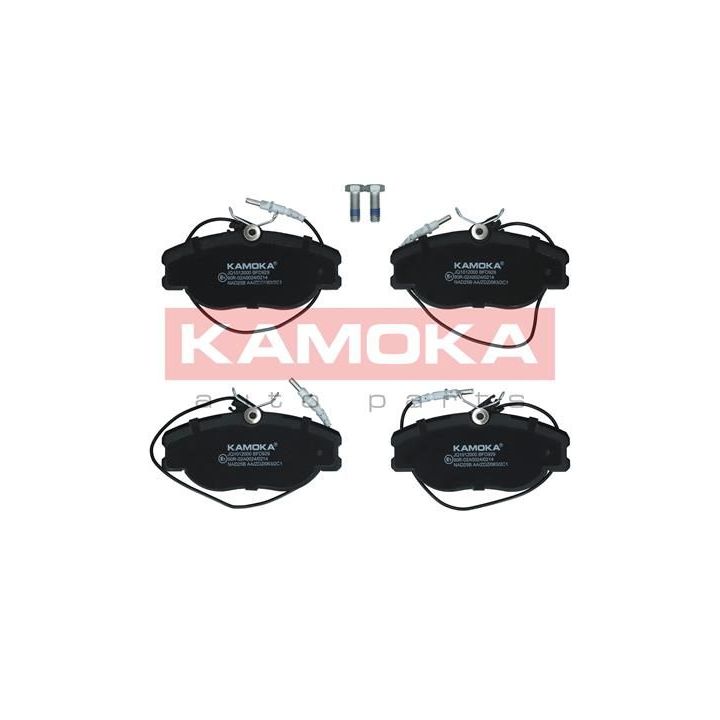 Stabdžių trinkelių rinkinys, diskinis stabdys KAMOKA JQ1012000