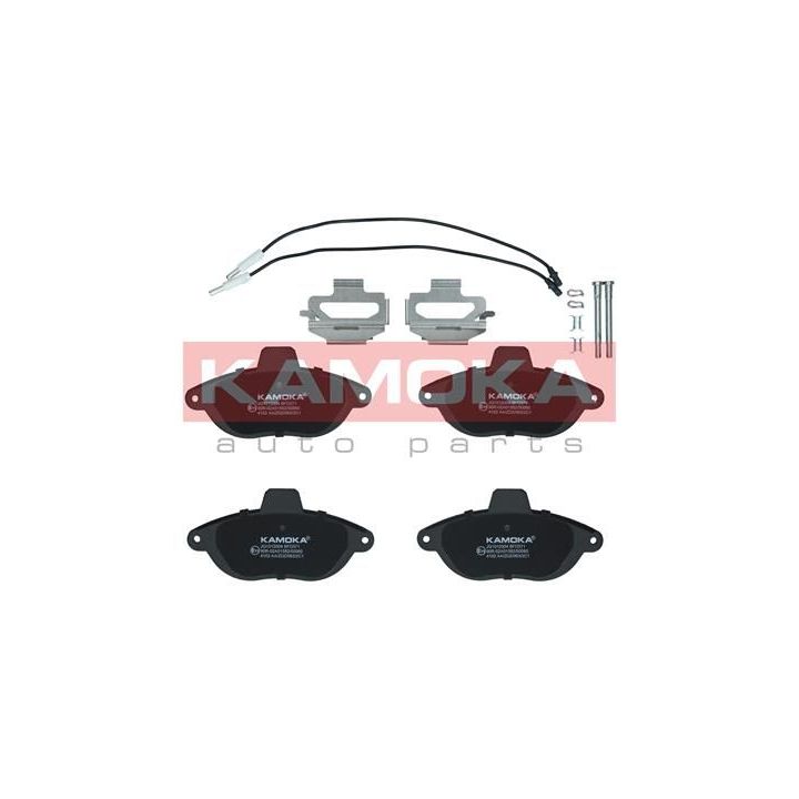 Stabdžių trinkelių rinkinys, diskinis stabdys KAMOKA JQ1012004