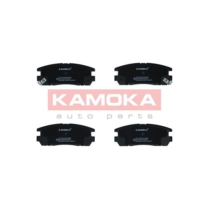 Stabdžių trinkelių rinkinys, diskinis stabdys KAMOKA JQ1012034