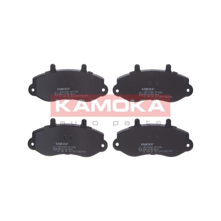 Stabdžių trinkelių rinkinys, diskinis stabdys KAMOKA JQ1012584