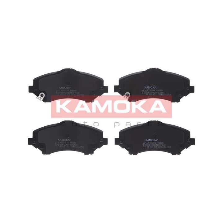 Stabdžių trinkelių rinkinys, diskinis stabdys KAMOKA JQ101274