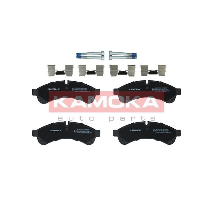 Stabdžių trinkelių rinkinys, diskinis stabdys KAMOKA JQ101276