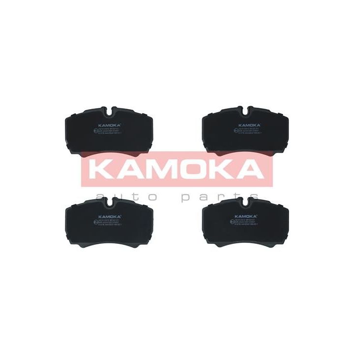 Stabdžių trinkelių rinkinys, diskinis stabdys KAMOKA JQ1012810