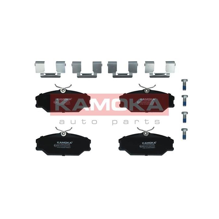 Stabdžių trinkelių rinkinys, diskinis stabdys KAMOKA JQ1012840