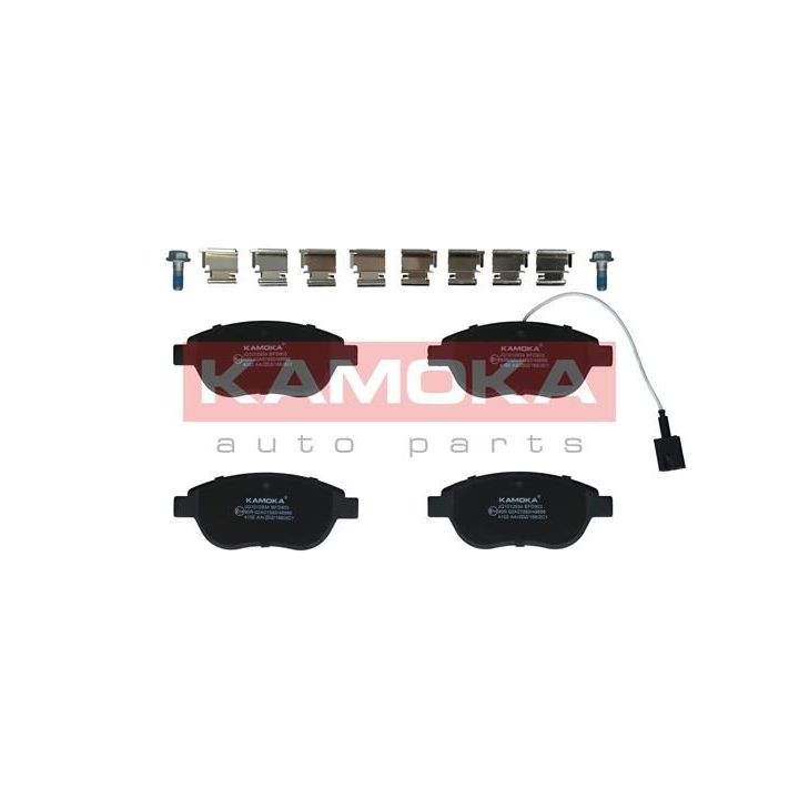 Stabdžių trinkelių rinkinys, diskinis stabdys KAMOKA JQ1012934