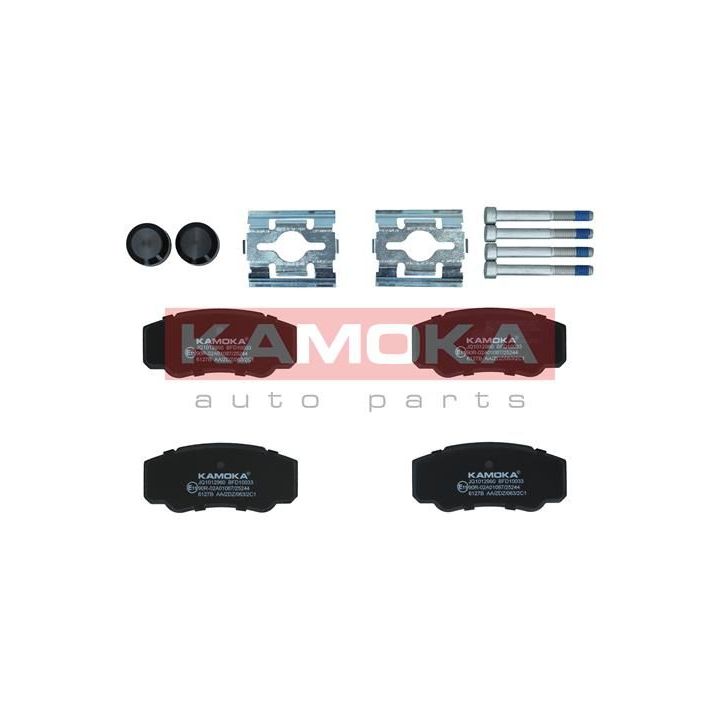 Stabdžių trinkelių rinkinys, diskinis stabdys KAMOKA JQ1012960