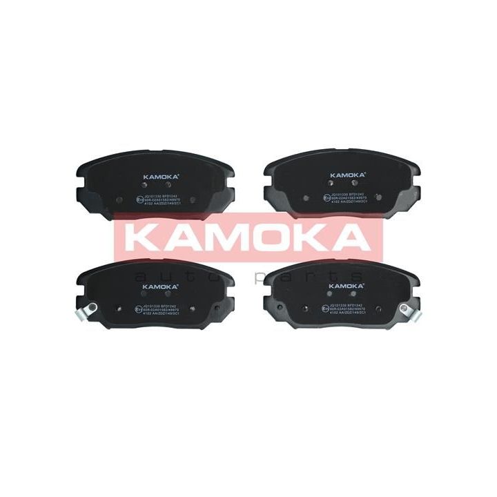 Stabdžių trinkelių rinkinys, diskinis stabdys KAMOKA JQ101330