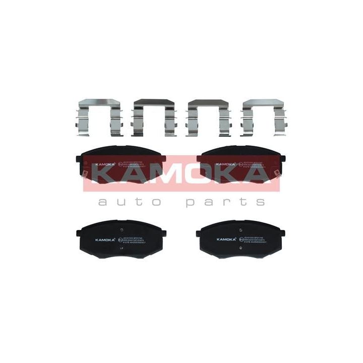 Stabdžių trinkelių rinkinys, diskinis stabdys KAMOKA JQ101333