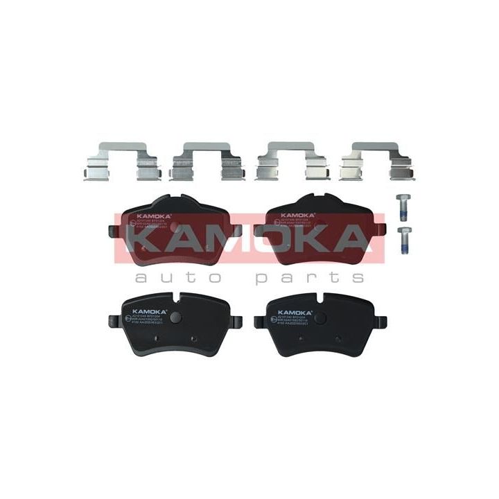 Stabdžių trinkelių rinkinys, diskinis stabdys KAMOKA JQ101340