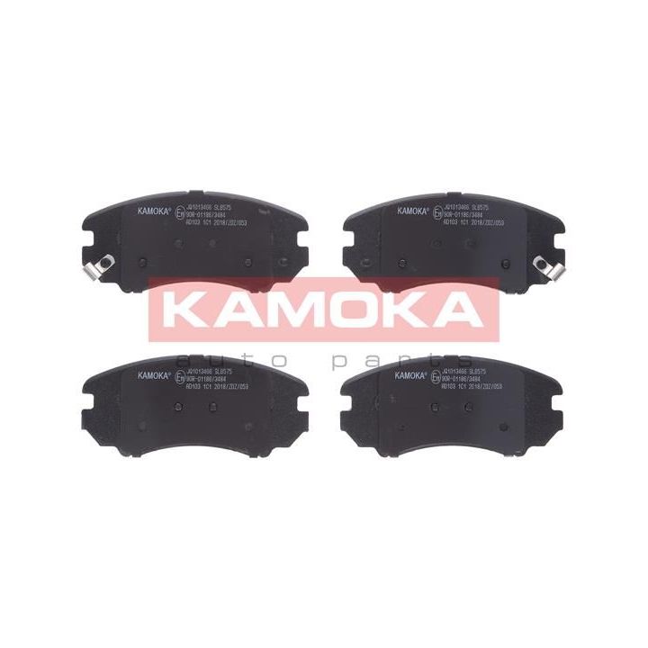 Stabdžių trinkelių rinkinys, diskinis stabdys KAMOKA JQ1013466