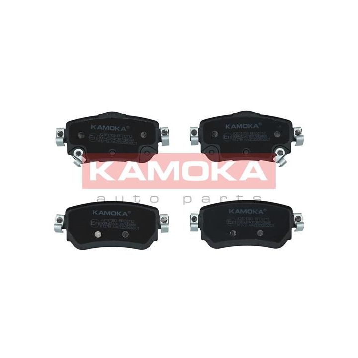 Stabdžių trinkelių rinkinys, diskinis stabdys KAMOKA JQ101353