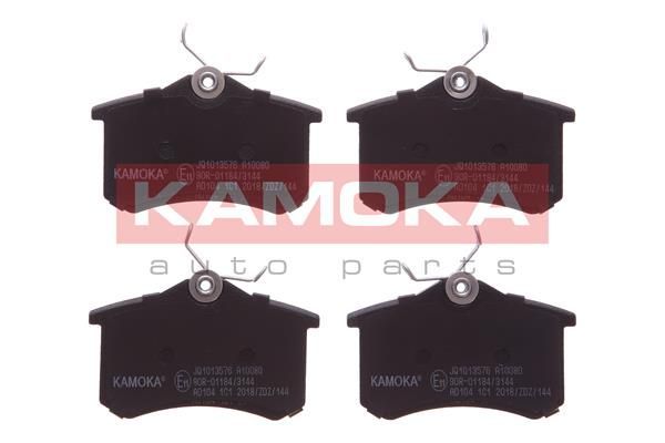 Stabdžių trinkelių rinkinys, diskinis stabdys KAMOKA JQ1013576