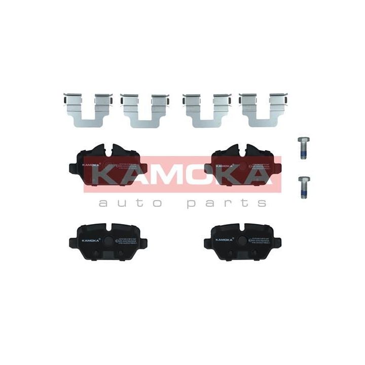 Stabdžių trinkelių rinkinys, diskinis stabdys KAMOKA JQ1013612
