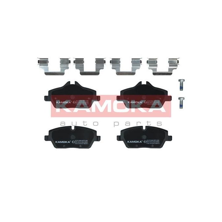 Stabdžių trinkelių rinkinys, diskinis stabdys KAMOKA JQ1013948