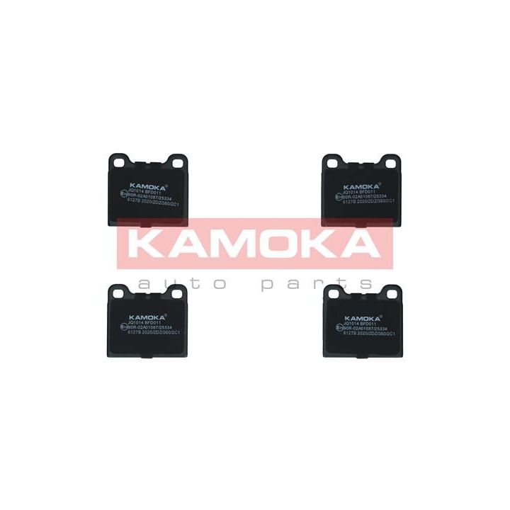 Stabdžių trinkelių rinkinys, diskinis stabdys KAMOKA JQ1014