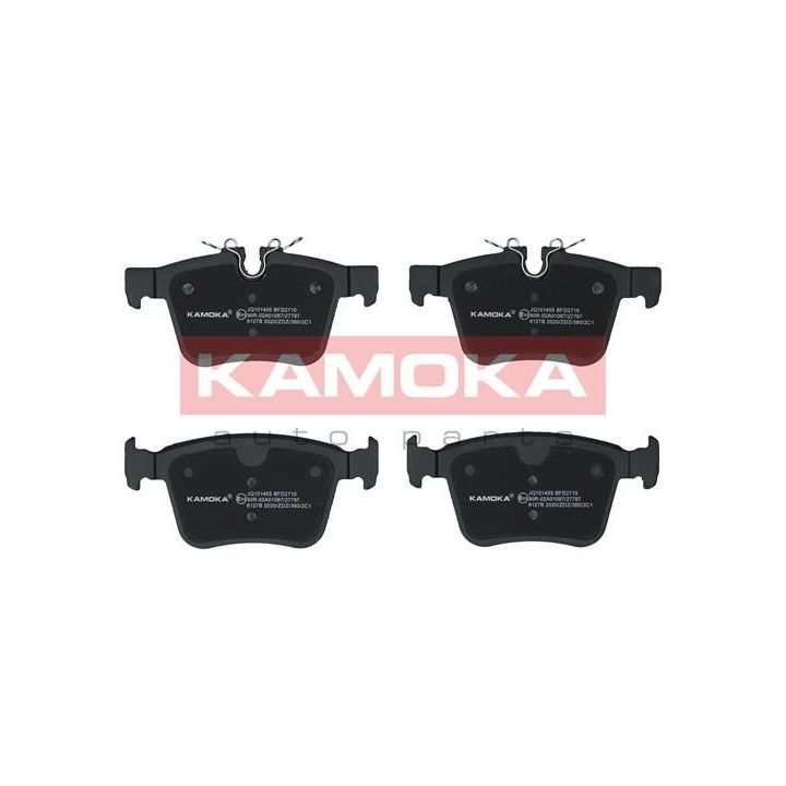 Stabdžių trinkelių rinkinys, diskinis stabdys KAMOKA JQ101455