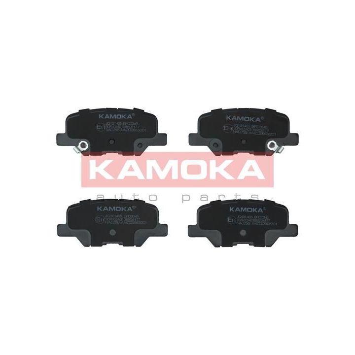 Stabdžių trinkelių rinkinys, diskinis stabdys KAMOKA JQ101465