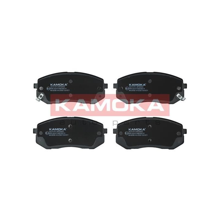 Stabdžių trinkelių rinkinys, diskinis stabdys KAMOKA JQ101473