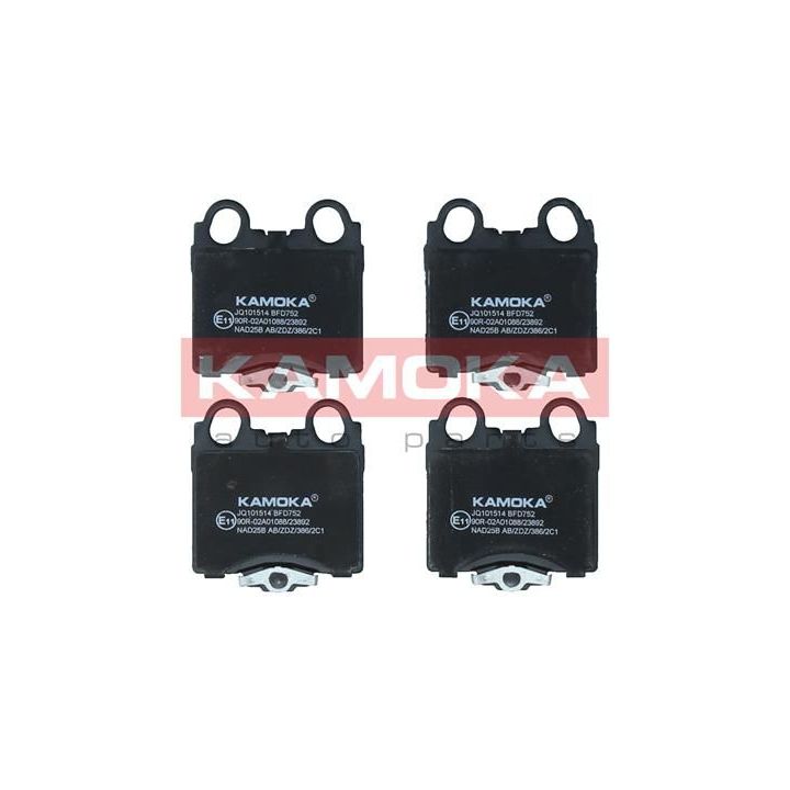 Stabdžių trinkelių rinkinys, diskinis stabdys KAMOKA JQ101514